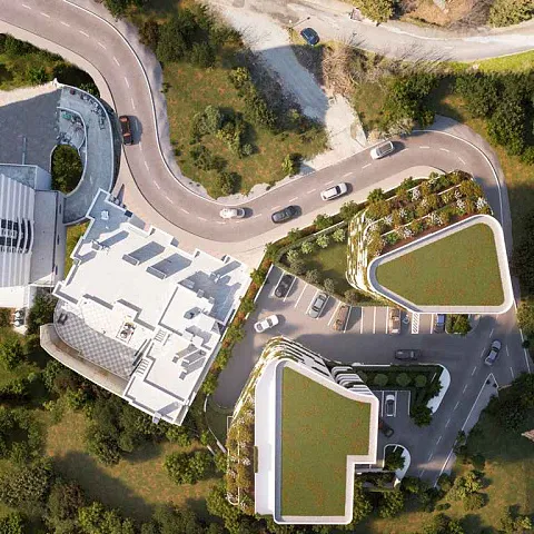 Wohnungen in einem neuen schönen Komplex in Becici — photo 4